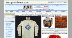 Desktop Screenshot of antiqueathlete.com